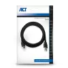Cable de conexión USB 2.0 ACT macho A - macho Mini-B 1,8 metros