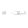 Cable de audio ACT AC3605 1,5 m 3,5 mm a 2 x RCA negro
