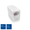 Acoplador modular RJ-45 ACT AC4105 blanco, conexión 1 RJ-45, conexión 2 RJ-45