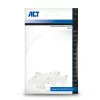 Pasacables UTP ACT, RJ45, pasacables, gris, RJ45, 10 unidades