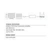 Tarjeta de red ACT AC4410 Ethernet 1000 Mbit/s por cable USB