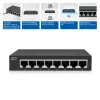 Switch no gestionado ACT AC4418 8 puertos Gigabit Ethernet 10/100/1000