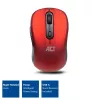 ACT AC5135 ratón inalámbrico, ambidiestro, 1600 DPI