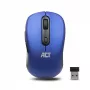 ACT AC5140 ratón inalámbrico ambidiestro, 1600 DPI, RF Wireless, azul/negro