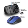 ACT AC5140 ratón inalámbrico ambidiestro, 1600 DPI, RF Wireless, azul/negro