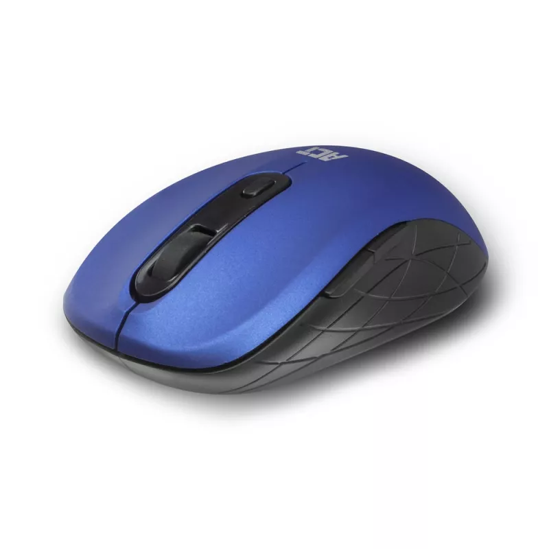 ACT AC5140 ratón inalámbrico ambidiestro, 1600 DPI, RF Wireless, azul/negro