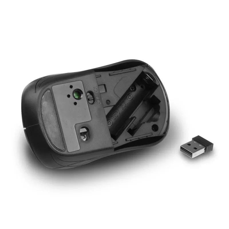 ACT AC5140 ratón inalámbrico ambidiestro, 1600 DPI, RF Wireless, azul/negro