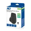Ratón inalámbrico multi-conexión ACT con Bluetooth o receptor USB-A, 2400 DPI con clic silencioso, ecológico