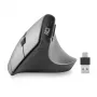 Ratón ergonómico inalámbrico ACT con Bluetooth y USB-C/USB-A