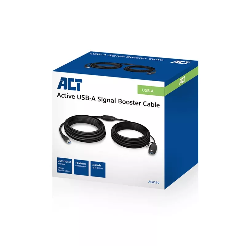 Amplificador USB ACT AC6110 de 10 metros