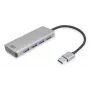 Hub USB ACT AC6121 Type-A 5000 Mbit/s aluminio