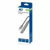 Hub USB 2.0 ACT AC6225 480 Mbit/s gris aluminio