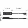 Hub de interfaces ACT AC6320 USB 3.2 Gen 1 (3.1 Gen 1) Type-A 5000 Mbit/s negro
