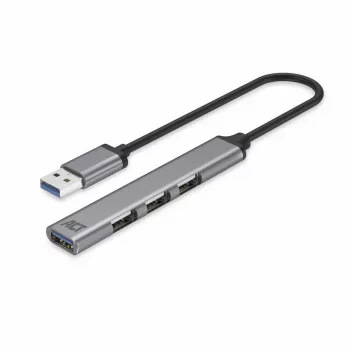 Hub USB 3.2 Gen 1 ACT AC6325 Type-A 5000 Mbit/s gris