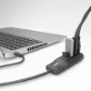 Hub de interfaces ACT AC6420 USB 3.2 Gen 1 (3.1 Gen 1) Type-C 5000 Mbit/s negro