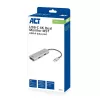 Adaptador multipuerto USB-C 4K ACT para 2 monitores HDMI, puerto de datos USB-A