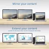 Docking station universal USB-C o USB-A ACT, para 2 monitores HDMI, DisplayLink