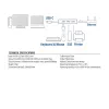 Hub USB-C ACT AC7055 3x USB-A Gigabit Ethernet