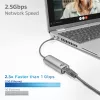 Hub USB ACT AC7081 Type-C 2500 Mbit/s aluminio