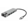 Docking station USB-C 4K ACT para 1 monitor HDMI, Ethernet, USB-A, PD pass-through