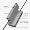 Docking station USB-C 4K ACT para 1 monitor HDMI, Ethernet, USB-C, USB-A, lector de tarjetas y PD pass-through