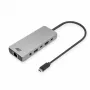 ACT AC7095 base de conexión USB-C, USB 3.2 Gen 1, con cable, gris