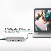 ACT AC7095 base de conexión USB-C, USB 3.2 Gen 1, con cable, gris