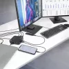 Docking station universal USB-C 4K ACT, para 2 monitores HDMI/DisplayPort, DisplayLink, diseño compacto