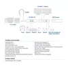 Docking station universal USB-C 4K ACT, para 2 monitores HDMI/DisplayPort, DisplayLink, diseño compacto