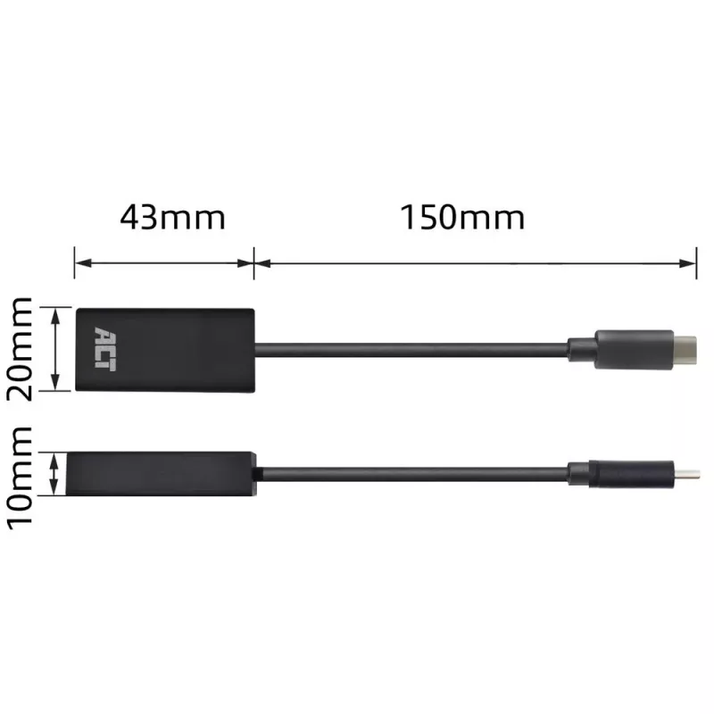 Adaptador USB-C a HDMI ACT AC7305
