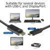 Cable USB-C a DisplayPort ACT AC7325 2 metros