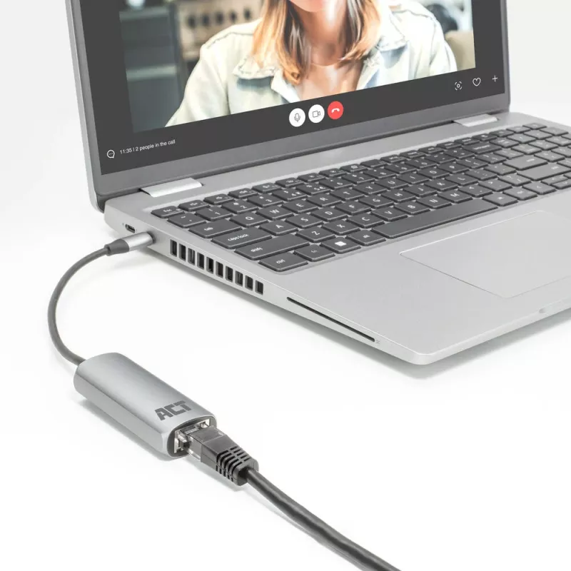 Tarjeta de red ACT AC7335 Ethernet 1000 Mbit/s USB Type-C