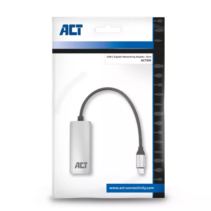 Tarjeta de red ACT AC7335 Ethernet 1000 Mbit/s USB Type-C