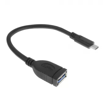 Cable ACT USB 3.0 OTG USB-C macho a USB-A hembra 0,2 m 5 Gbit/s