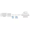 Cable ACT USB 3.0 OTG USB-C macho a USB-A hembra 0,2 m 5 Gbit/s