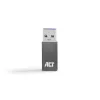 Adaptador USB-A a USB-C ACT AC7375 Gris