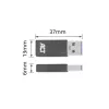 Adaptador USB-A a USB-C ACT AC7375 Gris