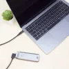 Cable ACT USB 3.0 en ángulo USB-C 1 metro 5 Gbit/s Negro