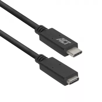Cable alargador ACT USB 3.0 USB-C 2 metros 5 Gbit/s Negro