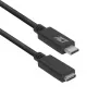 Cable alargador ACT USB 3.0 USB-C 2 metros 5 Gbit/s Negro