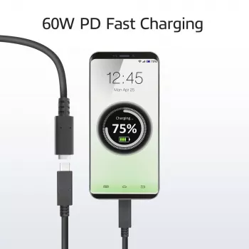 Cable alargador ACT USB 3.0 USB-C 2 metros 5 Gbit/s Negro
