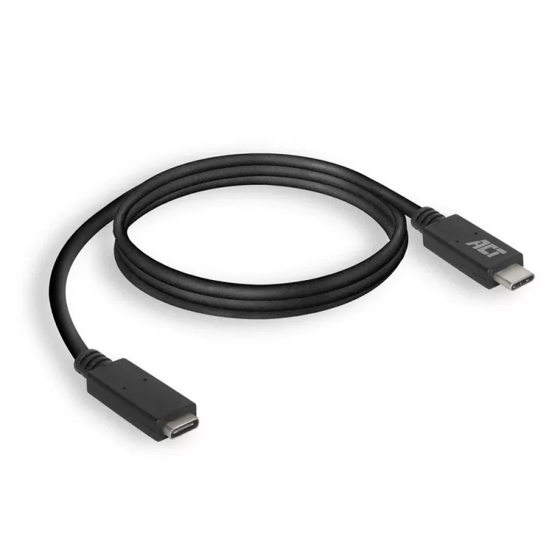 Cable alargador ACT USB 3.0 USB-C 2 metros 5 Gbit/s Negro