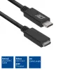 Cable alargador ACT USB 3.0 USB-C 2 metros 5 Gbit/s Negro