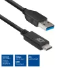 Cable ACT USB 3.0 USB-A a USB-C 2 metros 5 Gbit/s Negro
