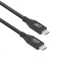 Cable ACT USB4 20Gbps 240W USB Type-C 0,5 m Negro