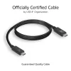 Cable ACT USB4® 20Gbps, USB-C, certificado USB-IF, 1 metro
