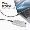 Cable ACT USB 3.0 10Gbps 60W USB Type-C 0,5 m Negro