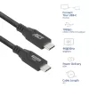 Cable USB Type-C ACT AC7442 2 m 10Gbps 60W Negro
