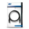 Cable ACT USB4® 40Gbps 240W USB Type-C®, certificado USB-IF, 0,8 metros