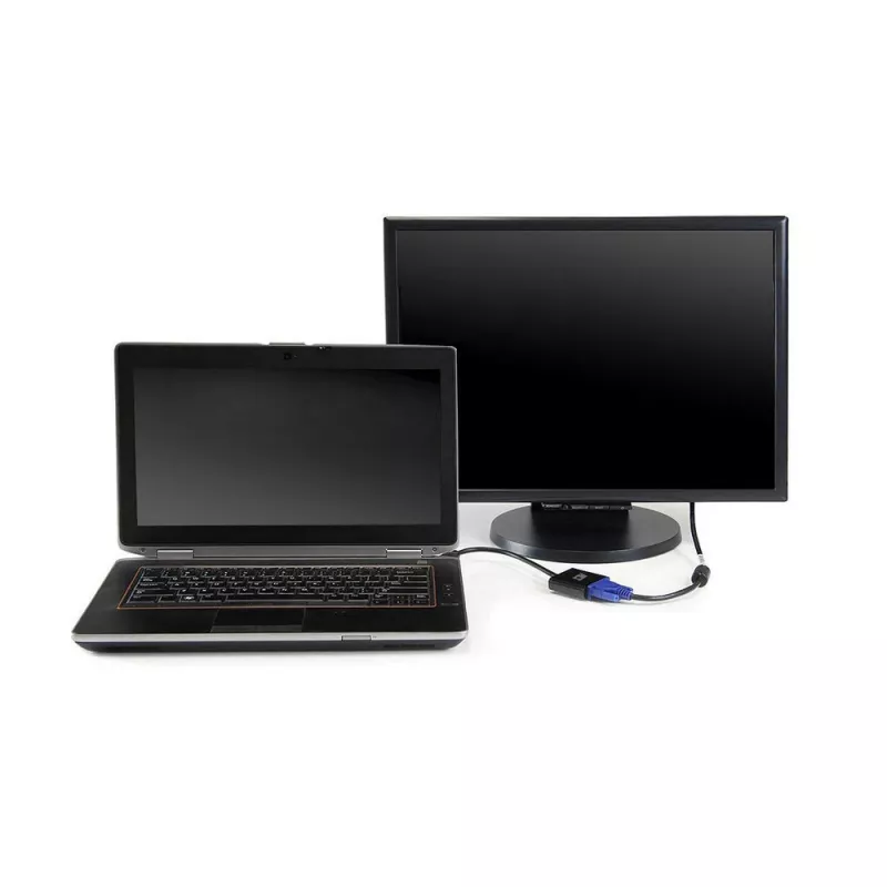 Adaptador ACT de 0,15 metros, HDMI-A macho a VGA hembra, con audio